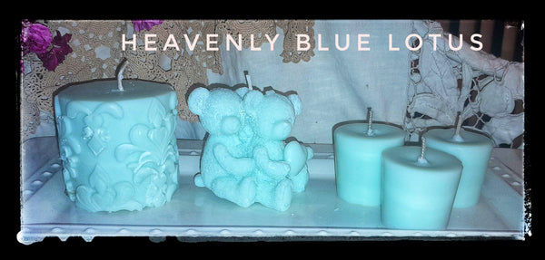 Heavenly Blue Lotus Scented Candles