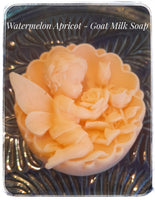Watermelon Apricot Goat Milk Soap