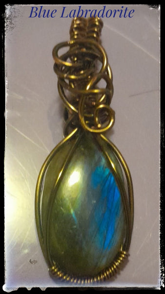 Blue- Green Labradorite, Item #P1963