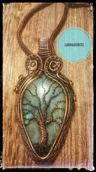 Labradorite- Tree of Life,  Item #P2164