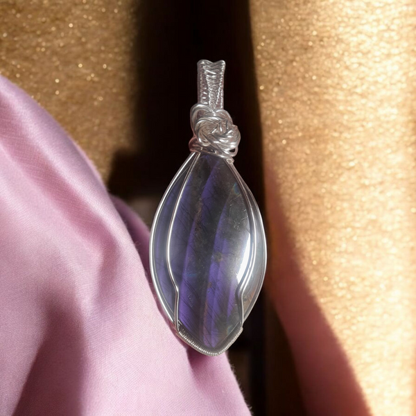 Purple Labradorite (Statement Piece), Item #P2961