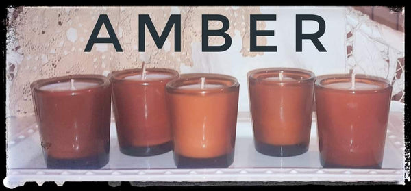 Amber Scented Soy Candle