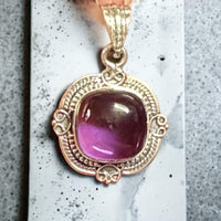 Amethyst in Sterling Silver Setting , Item #P2293