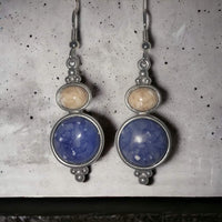 Dyed Agate Gemstone Earrings, Item #G240