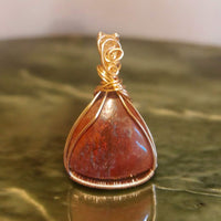 Red Moss Agate, Item #P2441