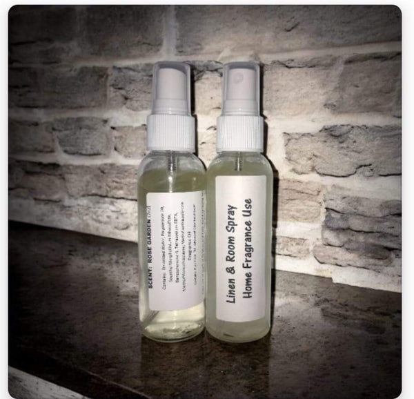 Linen & Room Spray CLOSEOUT 
$ 2 - (2oz) Size