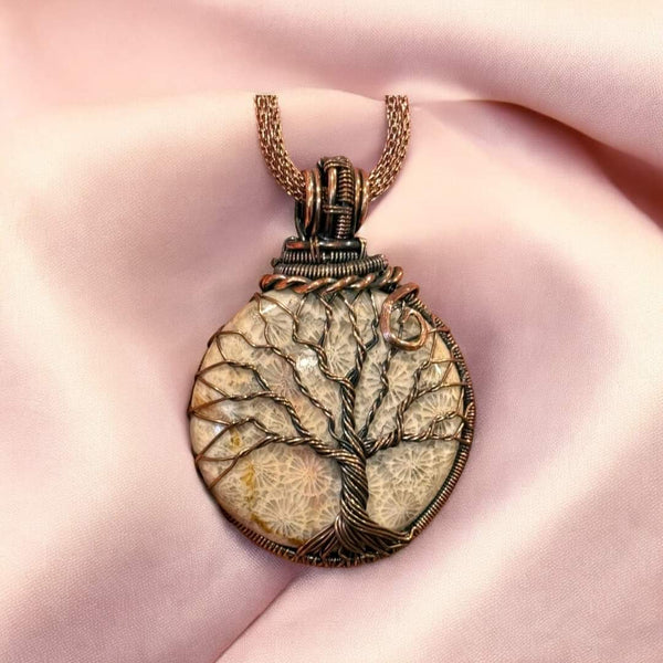 Fossil Coral Tree of Life, Item #P2691