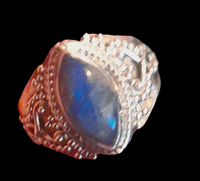Sterling Silver Labradorite Ring, Item #SS22