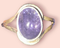 Sterling Silver Tanzanite Ring, Item #SS32 -Size 7