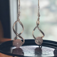 PInk Opal Earrings, Item #G005