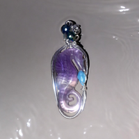 Flourite Carved Seahorse, Item #P2493