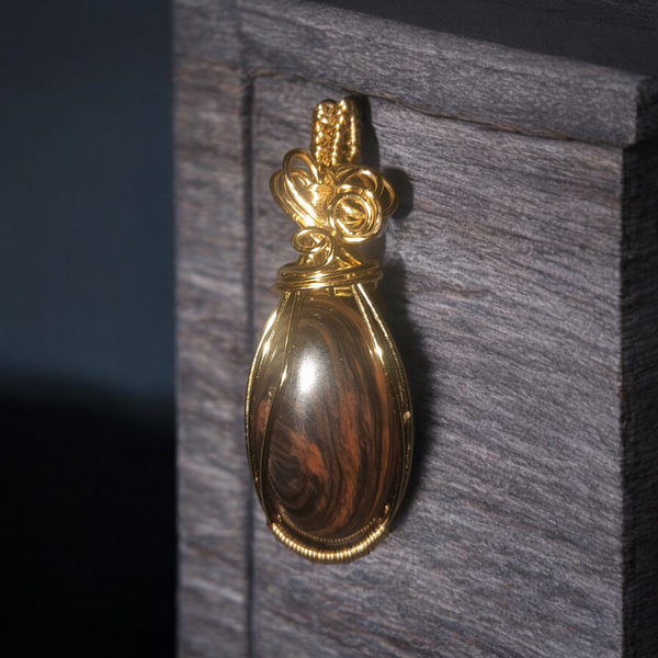 Gold Sheen Obsidian, Item #P2583