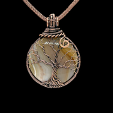 Botswana Agate, Tree of Life, Item #P2140- Gift Box Included