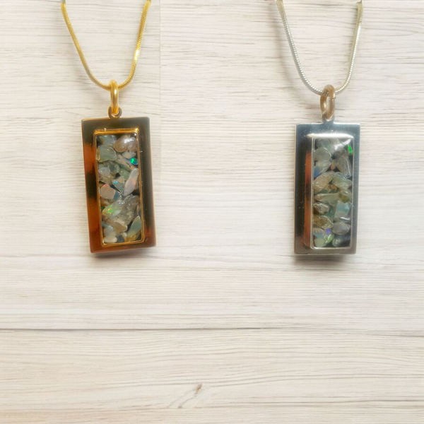 Lovely Welo Opal Chip Necklaces, Item #P3208