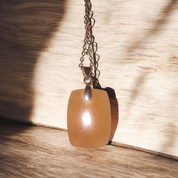 Baltic Amber, Item #P3223        20" Gold Plated (Iron) Chain