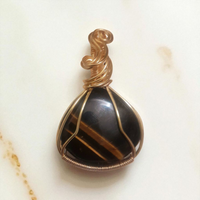Tiger's Eye, Item #P3131
$25 - Pendant Cord Necklace Included