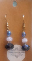 Beaded Earrings, Item #B014
