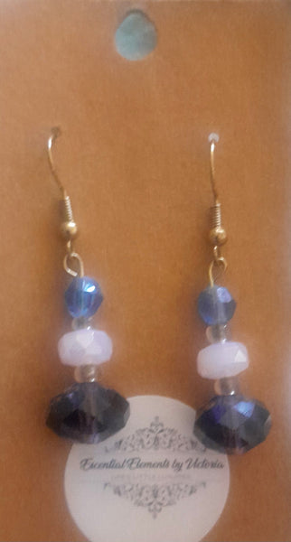 Beaded Earrings, Item #B014
