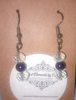 Beaded Earrings, Item #B008