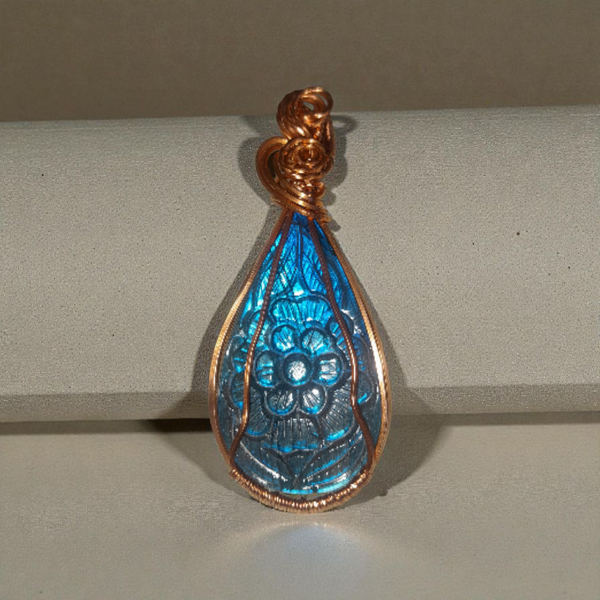 Labradorite Carved Mughal, Item #P3311