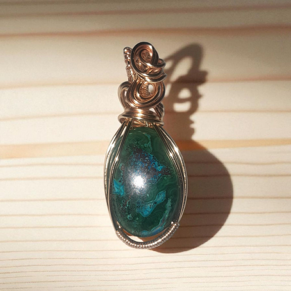 Malachite Chrysocolla, Item #P3135