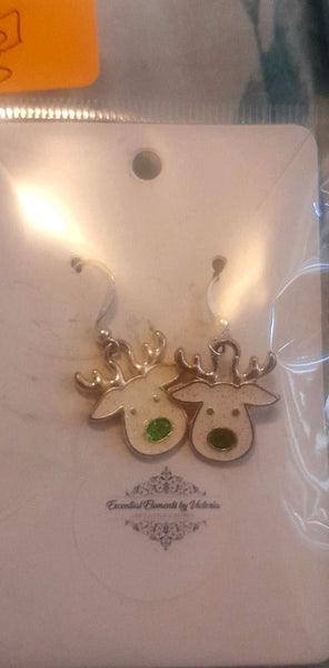 Reindeer Earrings,.#B057