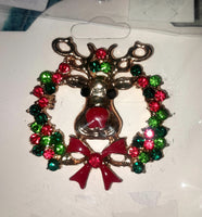 Reindeer Wreath, Item #B063