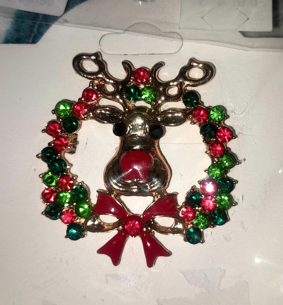 Reindeer Wreath, Item #B063