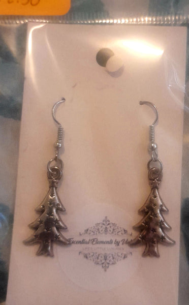 Christmas Tree Earrings, Item #B058