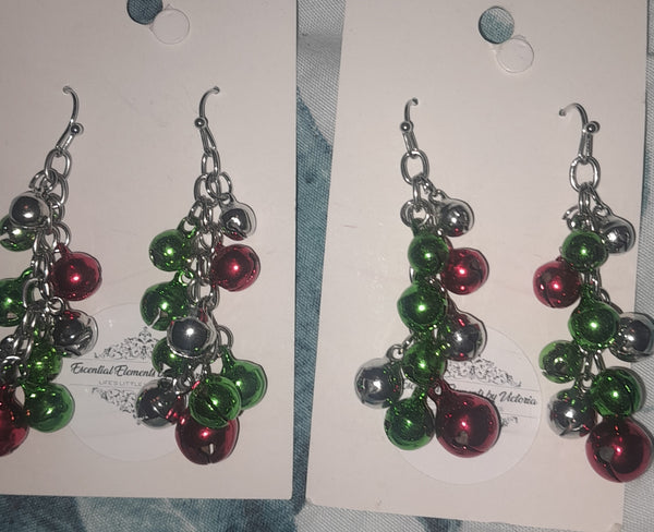 Jingle Bells Earrings, Item #B042