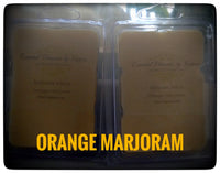 Orange Marjoram Beeswax Melts (6) Cavity Pkg