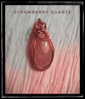 Strawberry Quartz, Item #P1235