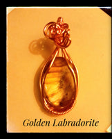 Golden Labradorite, Item #P1288