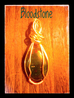 Bloodstone, #P1406
$16 - Pendant Cord Necklace Included