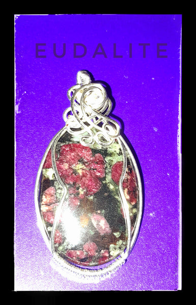 Eudalite, Item #P1432
$20 - Pendant Cord Necklace Included