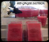Red Ginger Saffron - 6 Cavity Wax Melts