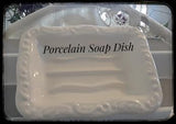 Porcelain Soap Dish Extra Large
